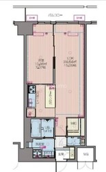 堺筋本町駅 徒歩5分 7階の物件間取画像